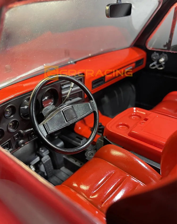 Für 1/10 Rc Auto Traxxas Trx4 K5 Innenraum Pioneer 1979 Simulation Mittelkonsole Sitz Modifikation Teile Grc G161kb – Detail 27