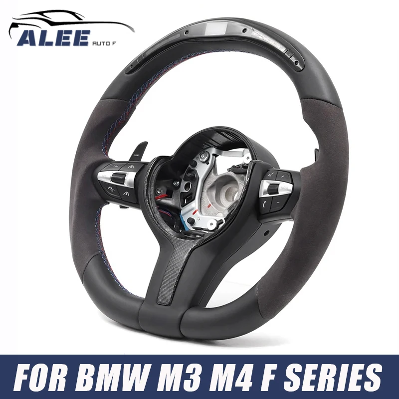 

Nappa Leather LED Sport Steering Wheel for BMW M2 M3 M4 M5 F10 F20 F22 F30 F32 F36 F40 F82 F90 E70 E82 E90 E91 Car Accessories