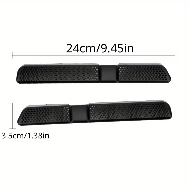 2 Stuks Air Uitlaat Cover Auto Luchtuitlaat Cover Grille Sticker Voor Skoda Kodiaq Voor Seat Ateca Voor Vw Tiguan Mk2 Touran