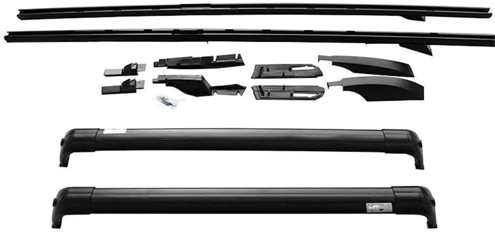 4Pcs Roof Rack Rail Cross Bar Fit for Land Rover Discovery 3 4 LR3 LR4 2004-2016