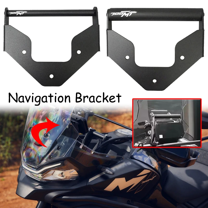 

Новый подходит для CFMOTO 700MT MT700 CF 700 MT 2025, аксессуары для мотоциклов, GPS-навигатор для телефона, модифицированный держатель для телефона