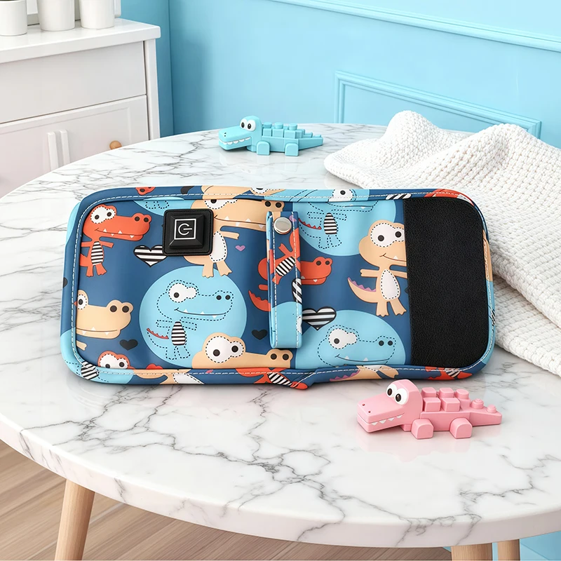 동물 패턴 아기 젖병 워머 우유 급식 히터 유아용품 귀여운 디자인 유아 급식 액세서리