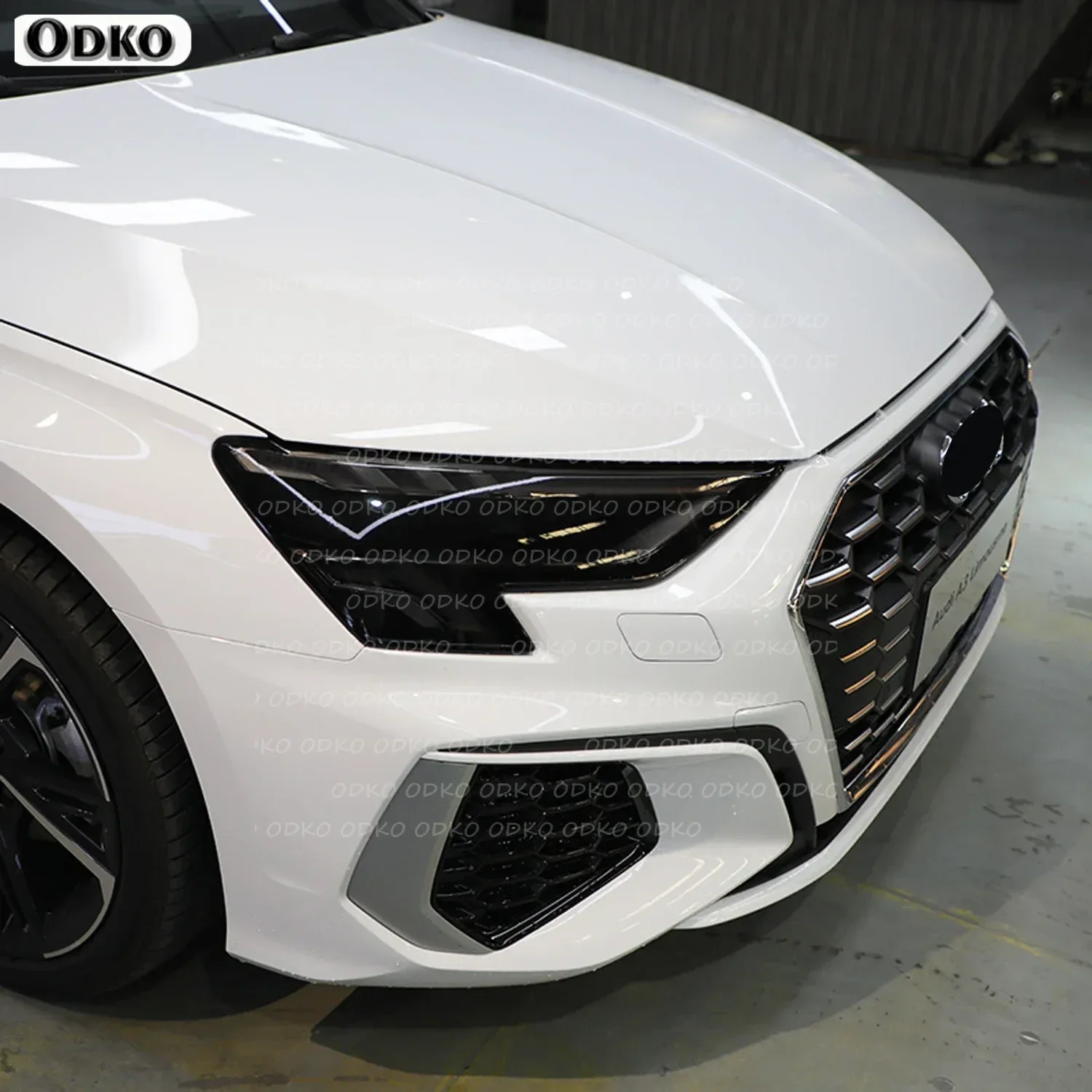 

Car Accessories Fit for Audi A3 8Y Sportback Sedan 2021 Headlight Tint Black Transparent Protective Film Protection TPU Sticker