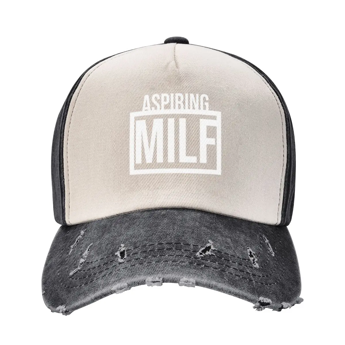 Aspiring Milf T-Shirt Baseball Cap Hat Man Luxury New In The Hat Baseball For Men Women's