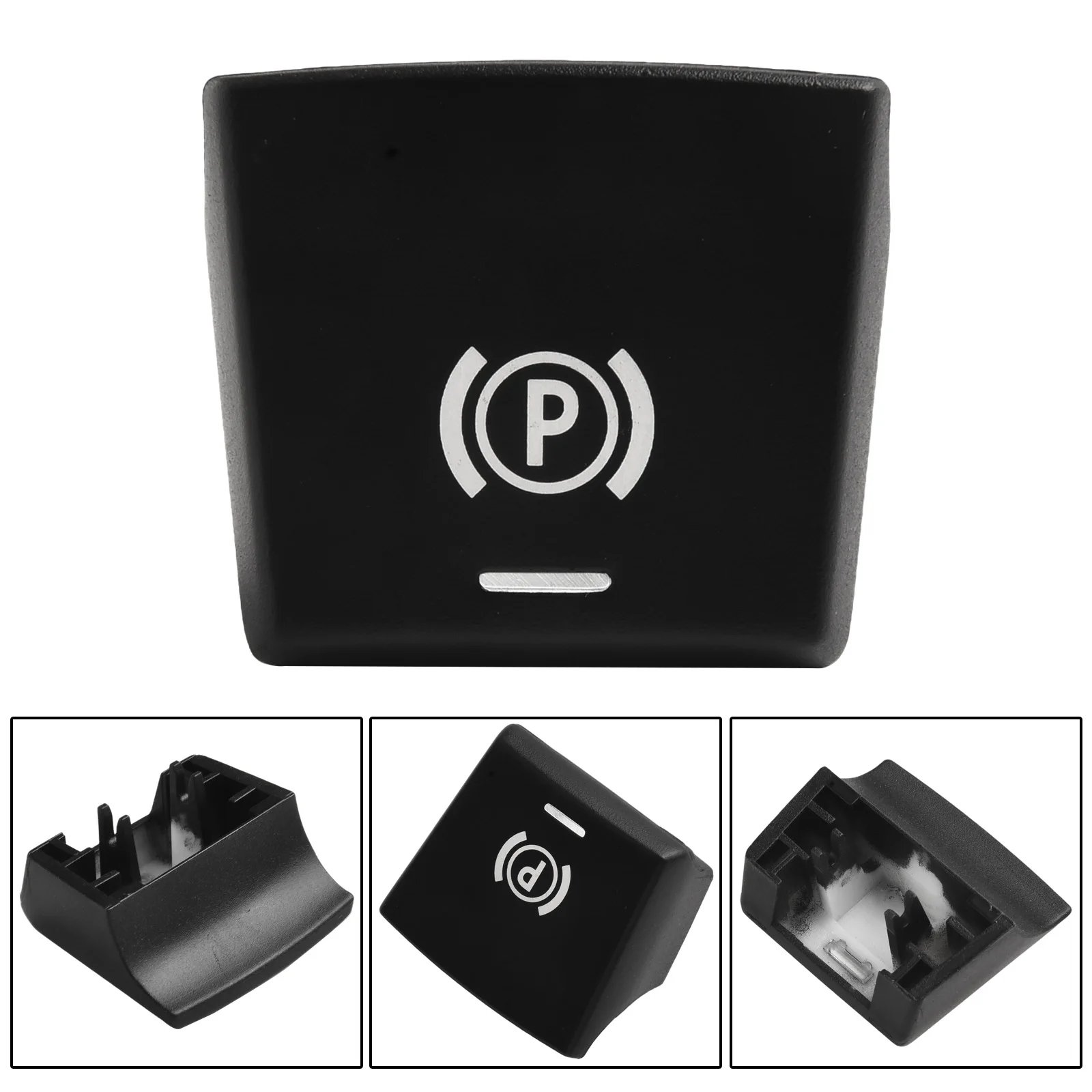 Enhance the Functionality of Your Handbrake with this Black Parking Brake P Button Switch Cover for BMW 5 7 F01 F02 F07 F10 F11