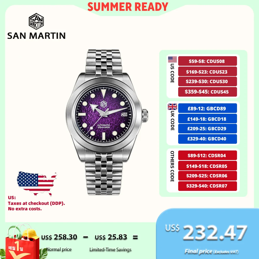 San Martin 39Mm Gra…