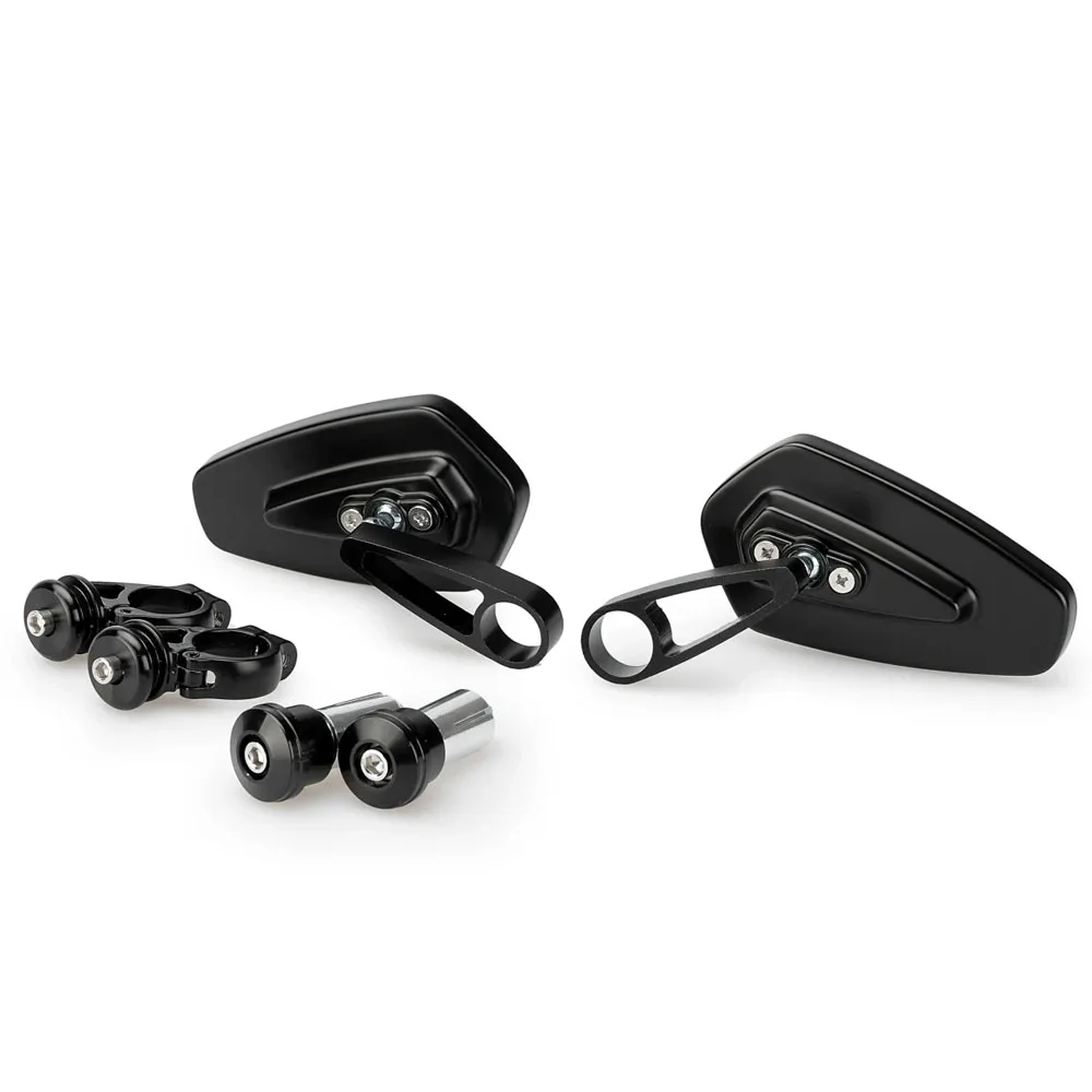 NEW Motorcycle Black Handlebar Bar End Mirrors Handle Bar End Mirror Side For KTM 1290 Super Duke R RR R EVO GT 2013-2022
