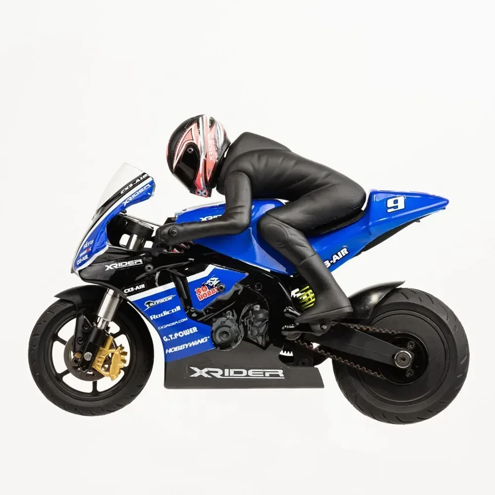 1:10 High Speed Remote Control GP Motorcycle Model Simulation Racing Motorbike Hobby Collection RC Vehicle Toy Accessory