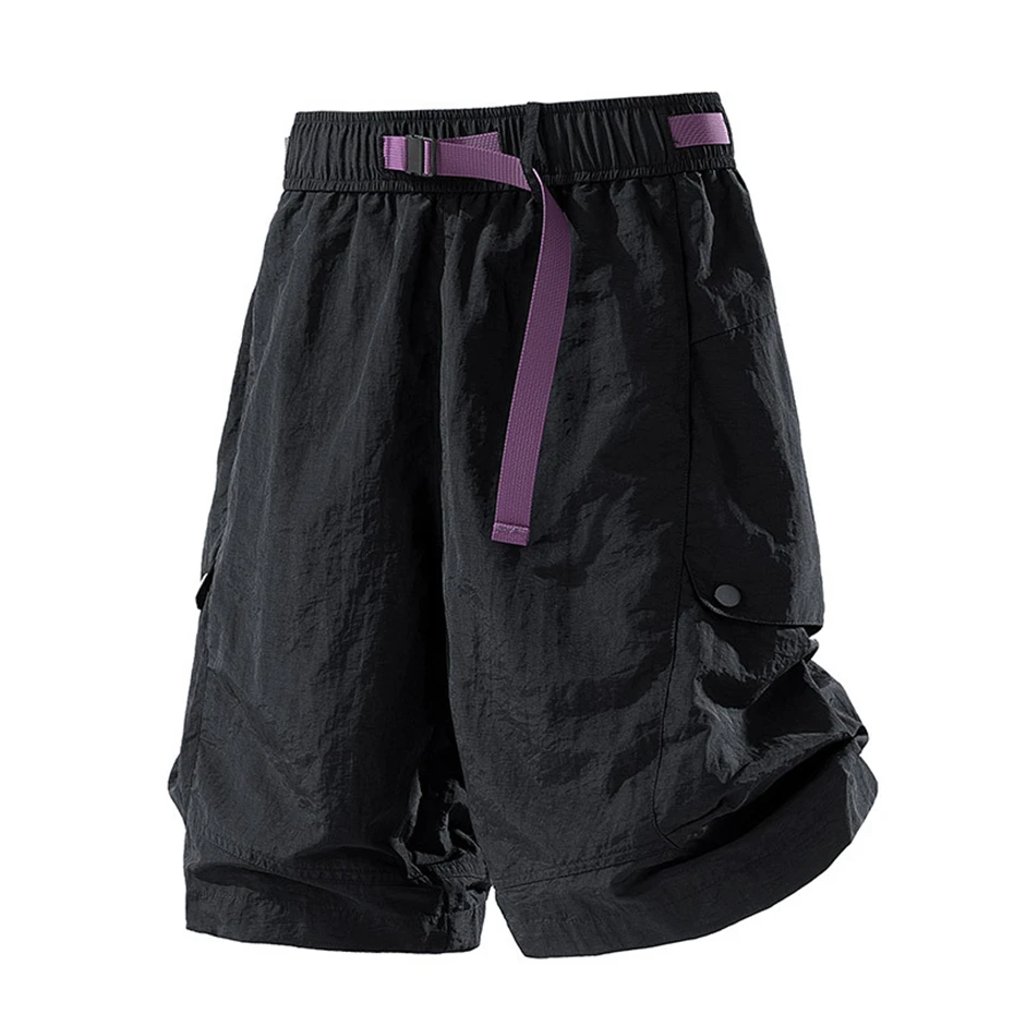 

Summer Quick-drying Shorts Men Fashion Casual Beach Shorts Waterproof Short Pants Male