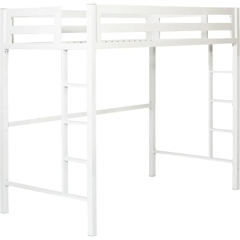 

Classic Metal Twin over Loft Bunk Bed, Twin Size