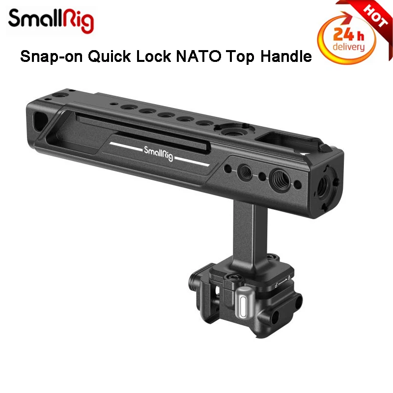 

SmallRig For Nikon Sony A7M4/A7R5 Snap-on Quick Lock NATO Top Handle Handheld DSLR Camera Accessories 4175