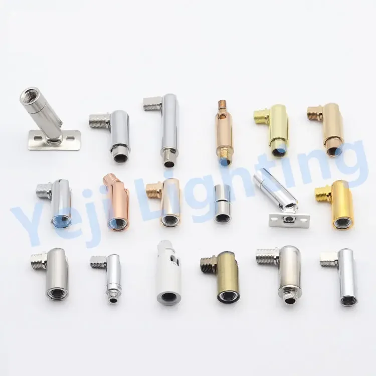 

Universal head M10 M8 inner thread outside teeth ceiling rose canopy adapter lamp base connector iron plating lighting fittings