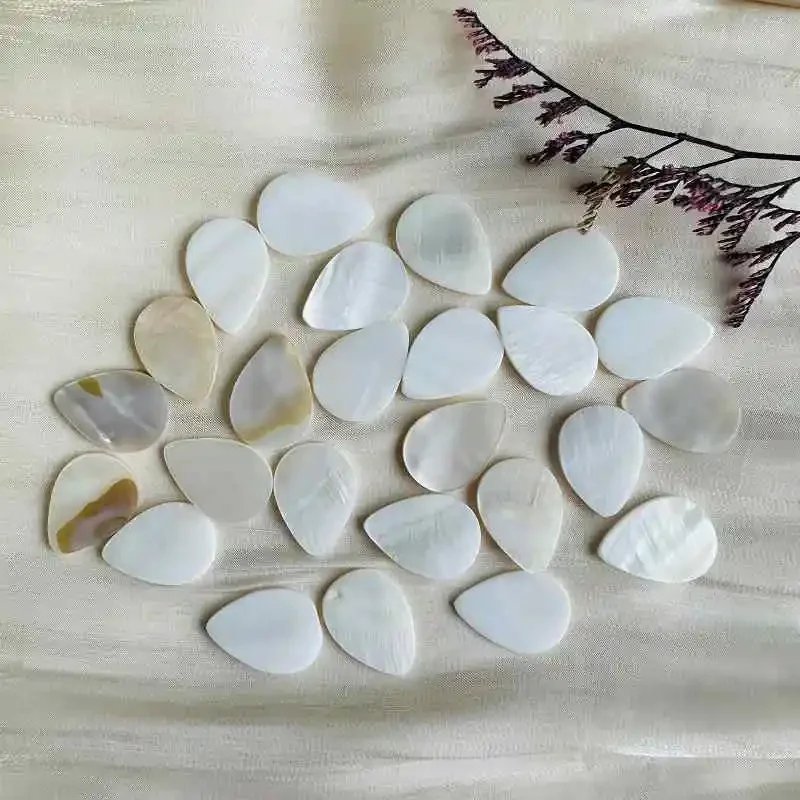 

25pc Mother of Pearl Mosaic Tiles Natural Shell droplets Mosaic Pieces for Home Decoration Crafts materials hobbies arte 97