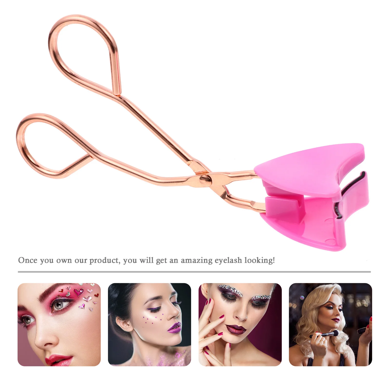 

Eyelash Curler Women Magnetic Force Fake Clip Stainless Steel Makeup Clamp Miss