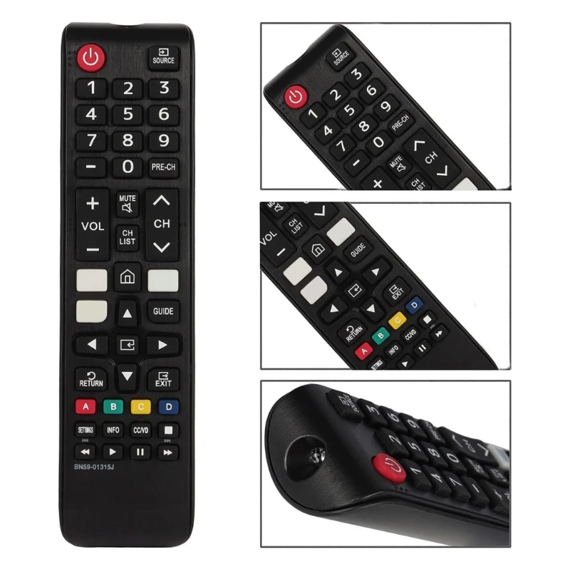 BN59-01315J Remote Control Replacement English Version for 4K 8K LED LCD TVs BN59-01315A/ BN59-01315B Replacement