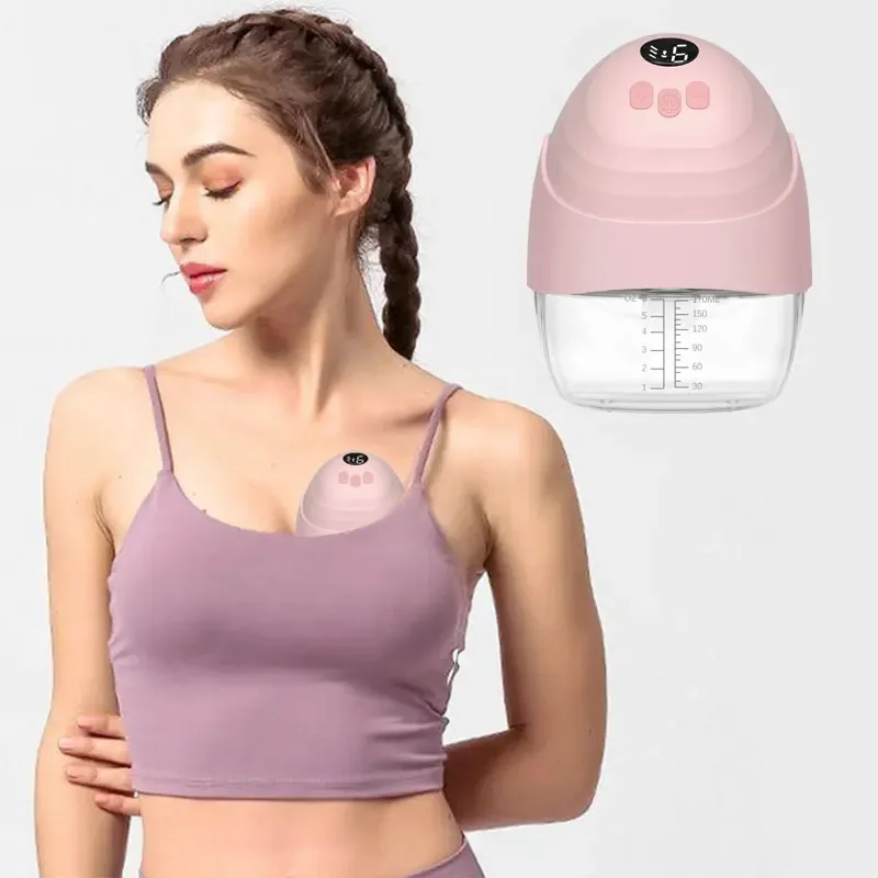 

for Anly Kiss Low Noise LCD Display OEM Portable Hands-Free Electric Pumps Wearable Breast Pump for Breastfeeding