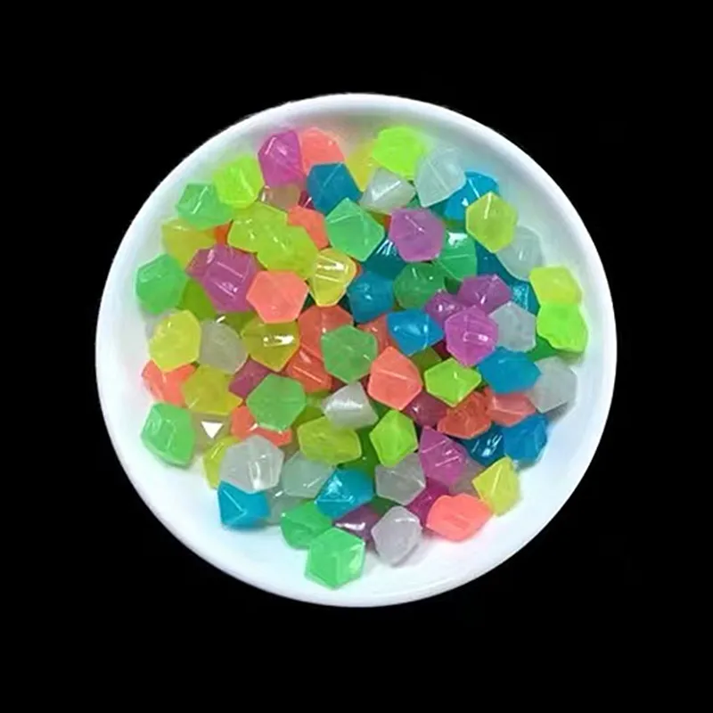 1000pcs Luminous Stones Glow In The Dark Rocks For Garden Decoration Outdoor Yard Lawn Path Pebble Fish Tank Aquarium Decor