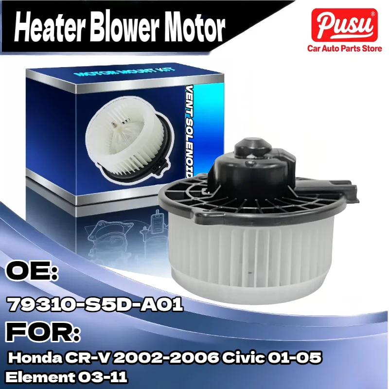 

Reliable Heater Blower Motor for Honda CR V Civic Element 2002 2006 2001 2005 2003 2011 79310 S5D A01