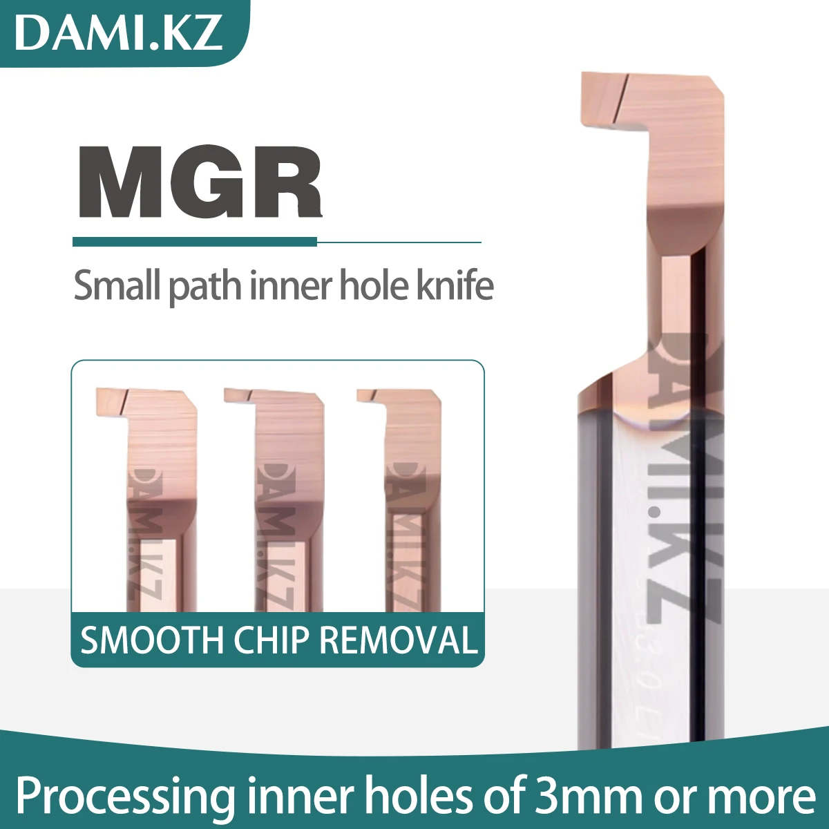 

MGR Расточный инструмент из вольфрамовой стали с небольшой апертурой MGR 4B/5B/8B 1,0 L15/L22 H1.0 Малый диаметр Антисейсмический нож с канавкой внутреннего отверстия