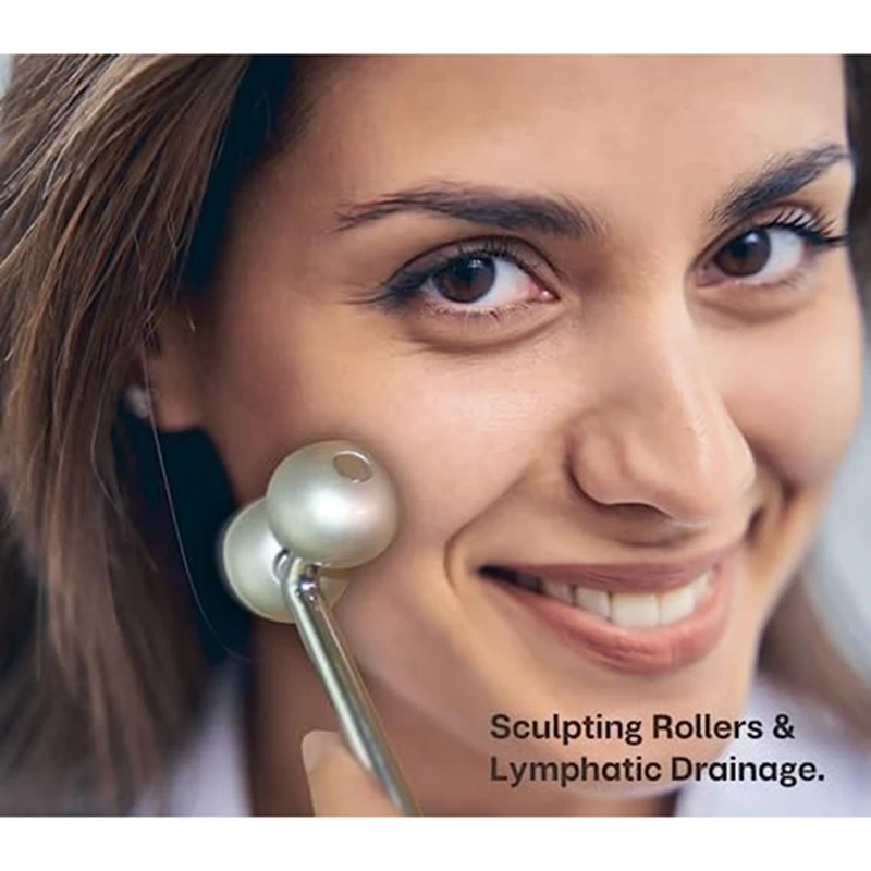 El mejor rodillo facial, herramienta para esculpir el rostro, rodillo de masaje para adelgazar, para contornear, mandíbula
