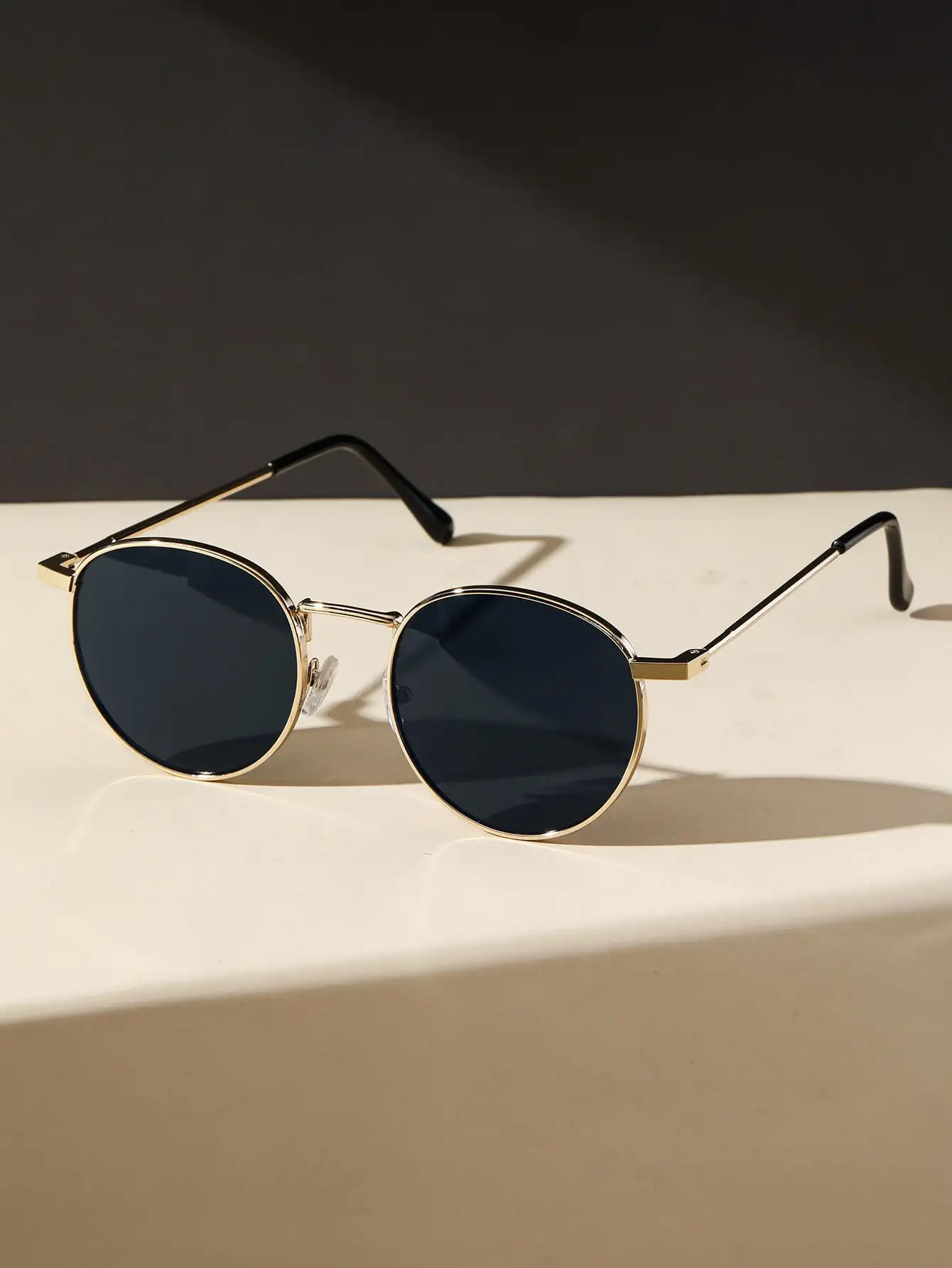 1/2PCS Unisex Metal Round Frame Vintage Y2K Casual Sunglasses For Outdoor Daily Vacation Driving Clothing Accessories