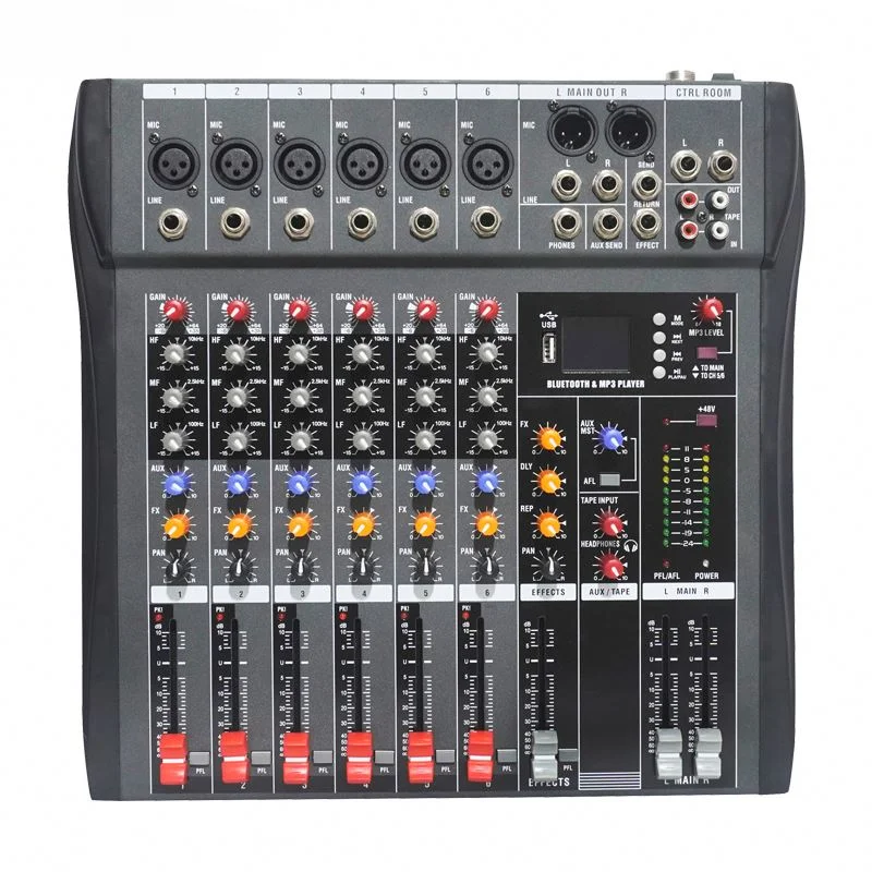 

For Professional Audio Mixer Build In BT USB Jack 16 DSP Echo Effects