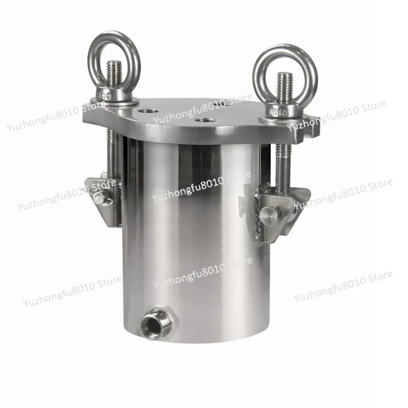 

304 Stainless Steel Glue Dispensing Machine Pressure Tank 0.5L Storage Barrel with Pressure Regulating Valve