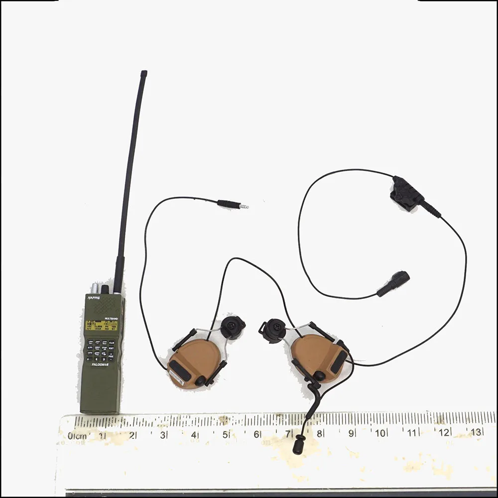 1/6 EASY&SIMPLE ES 26049r SFG Tom Cruise Mini Toys Model Headset Ear Phone PVC Material Not Real For 12