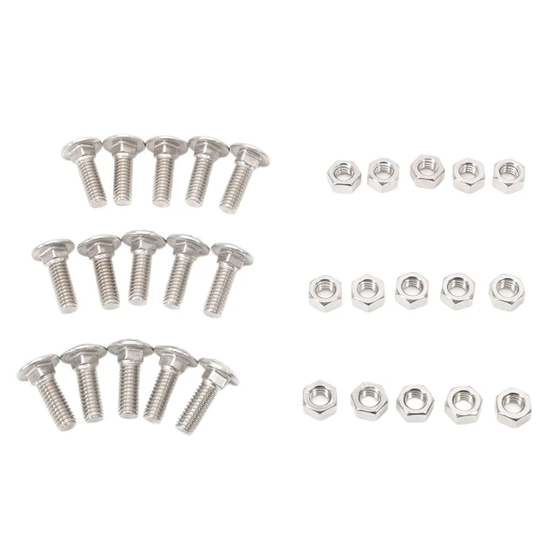 

SHGO-Bumper Bolts And Nuts 4A00080-A Kit For Chevelle Malibu 1964-1967 Bumper Bolts