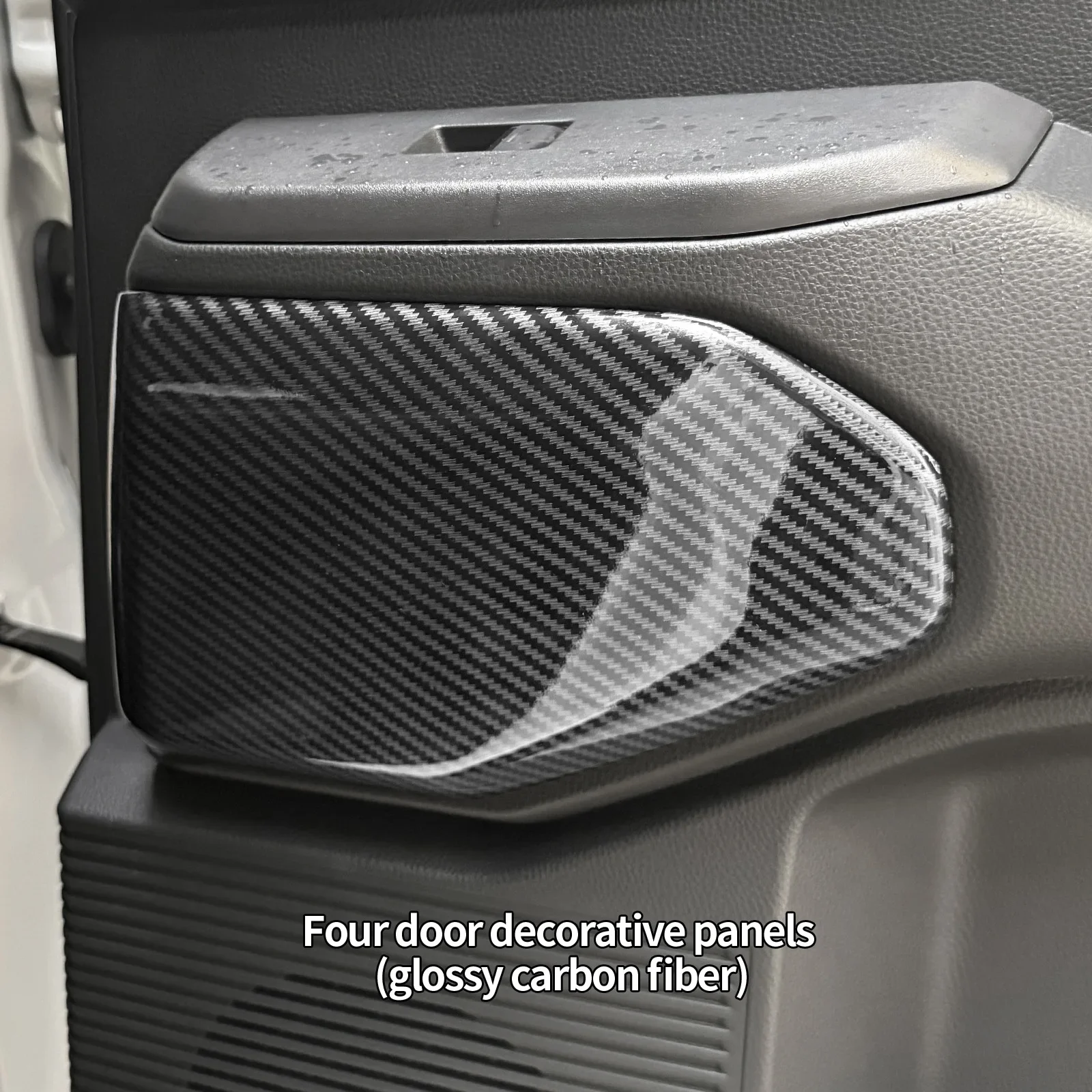 For Toyota Land Cruiser FJ 2026 Car Four Doors Decorative Panels Car Door Inner Protection Plate Anti-Scratch Trim Modification detail image 2