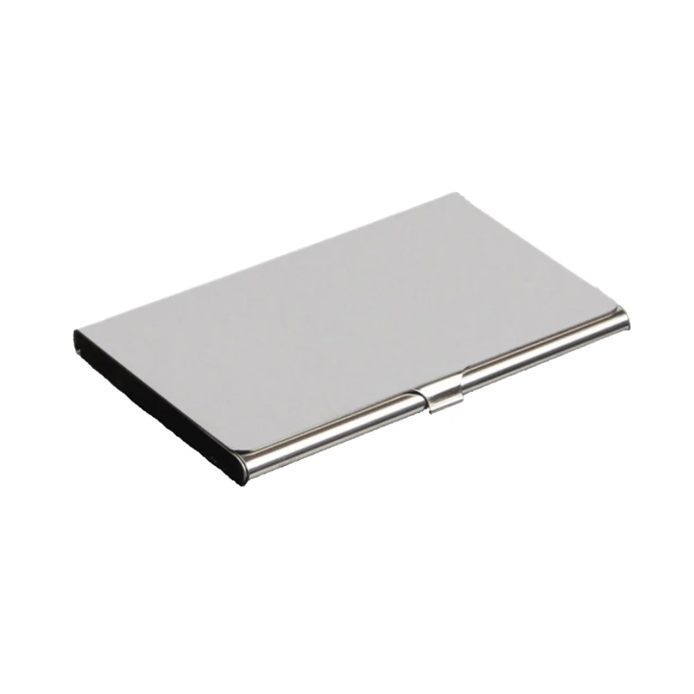 

1PC Metal Business Holder Male and Female Stainless Steel Business Name Credit Holder Case Can Be Used As Mirror