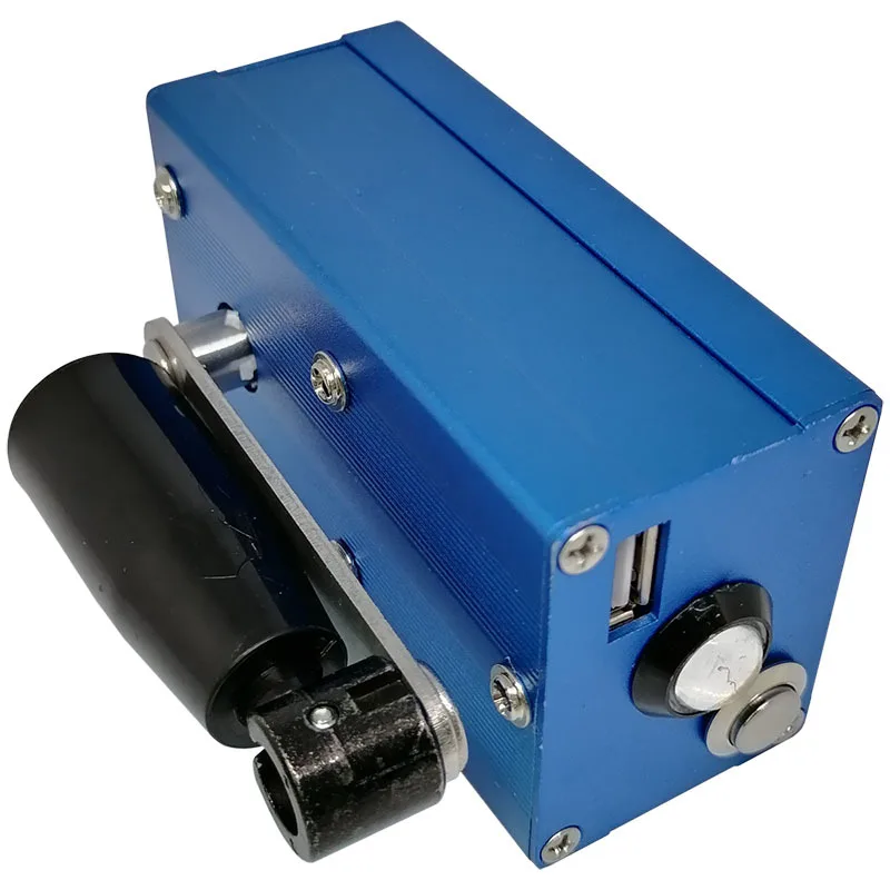 Portable Hand Crank Power Generator, Wilderness Survival Emergency Charger, Hand Operated Cigarette Lighter Power Device