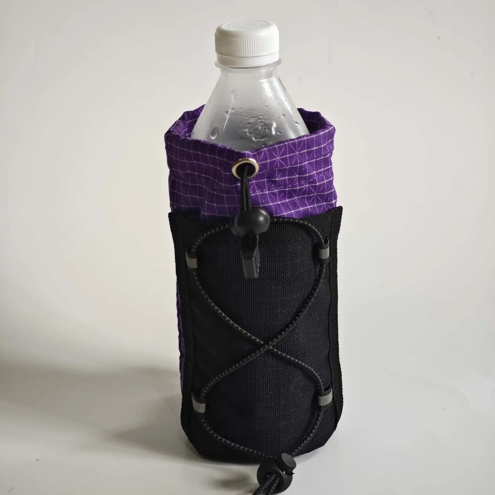 1 Stück 8×17cm Outdoor-Rucksackgurt-Handytasche Wasserflaschenhalter Clip-on-Verlängerungstasche für Wandern Camping Reiseausrüstung Zubehör – Detail 8