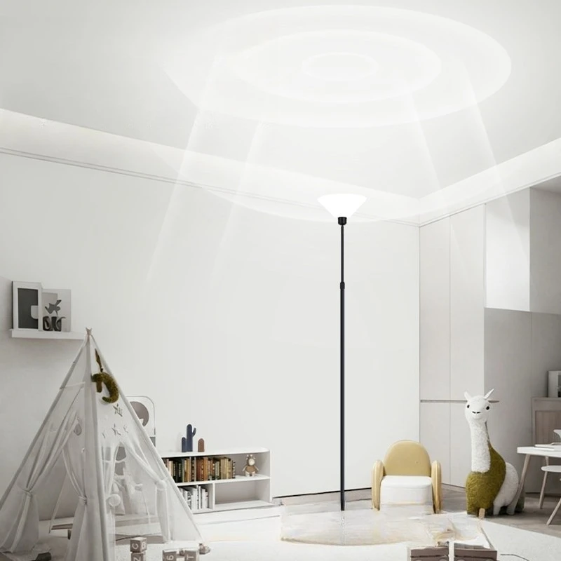 Intelligent Floor Lamps Whole House Lighting Living Room Bedroom Large Wattage Ultra Bright Fill Remote Control Vertical Lights