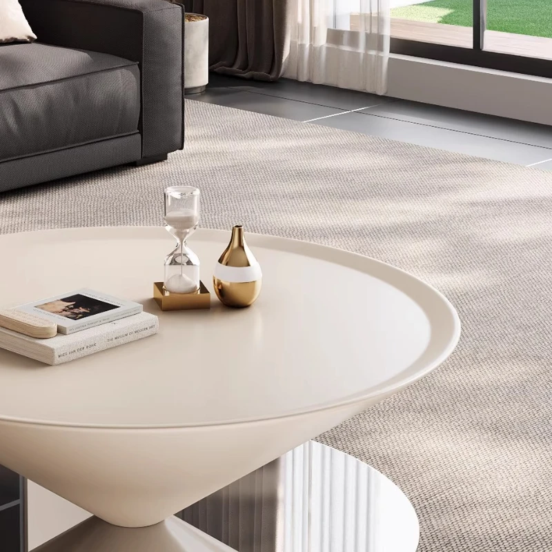 creative light luxury coffee table modern high-end simple flying saucer coffee table living room home couch tisch furniture