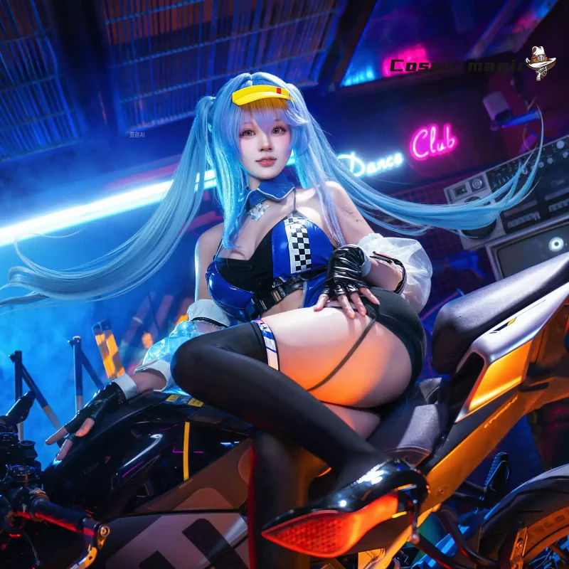 

Игра Azur Lane USS Essex Косплей костюм сексуальный комбинезон гоночный костюм для женщин костюм на Хэллоуин
