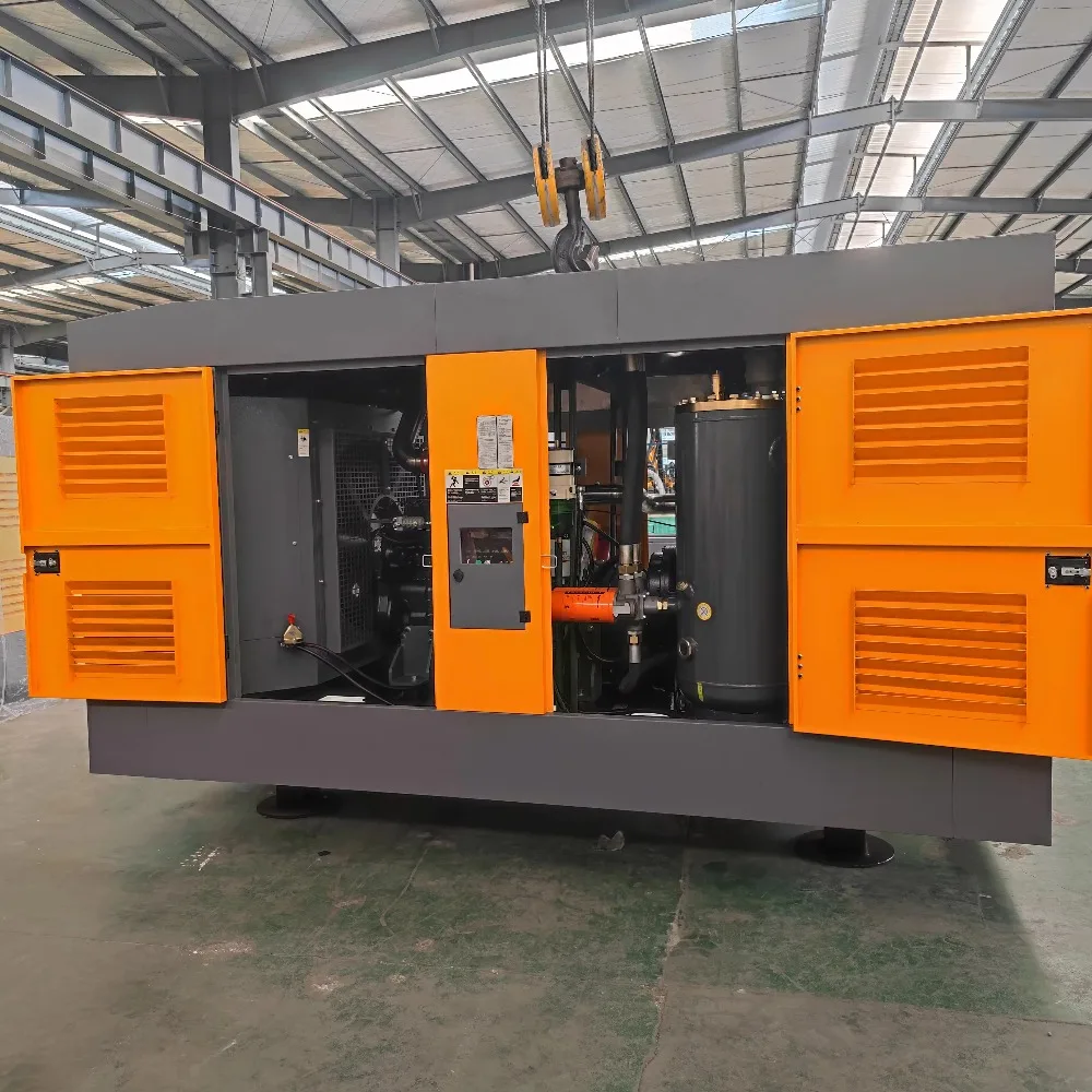 Industrial Mobile Air Compressor 185cfm 8 Bar Diesel Engine Portable Screw Air Compressor Factory Price Hot Sale Wholesale