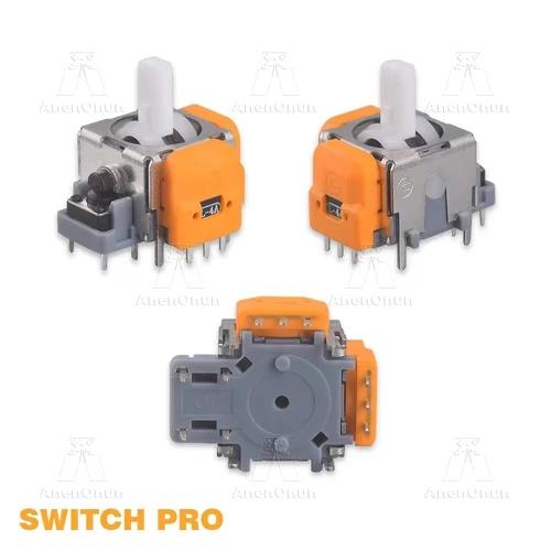 Imagen 2 del producto Joystick analógico 3D, Sensor de efecto Hall de alta calidad, PS5/PS4/Xbox/Switch Pro, controlador, palanca de pulgar, piezas de repuesto, 10 Uds.