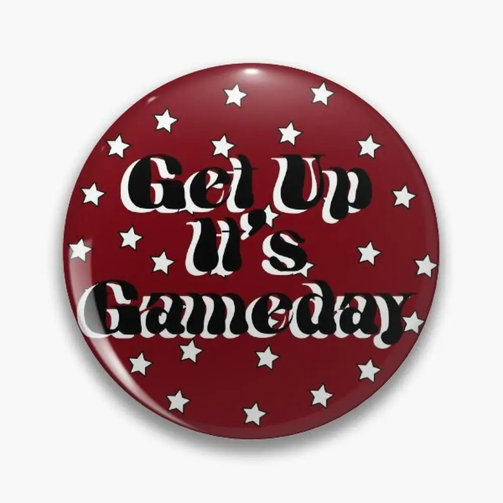 South Carolina Get Up It's Gameday Pin Buttons Brooches  Jewelry Accessory Customize Brooch Fashion Lapel Badges