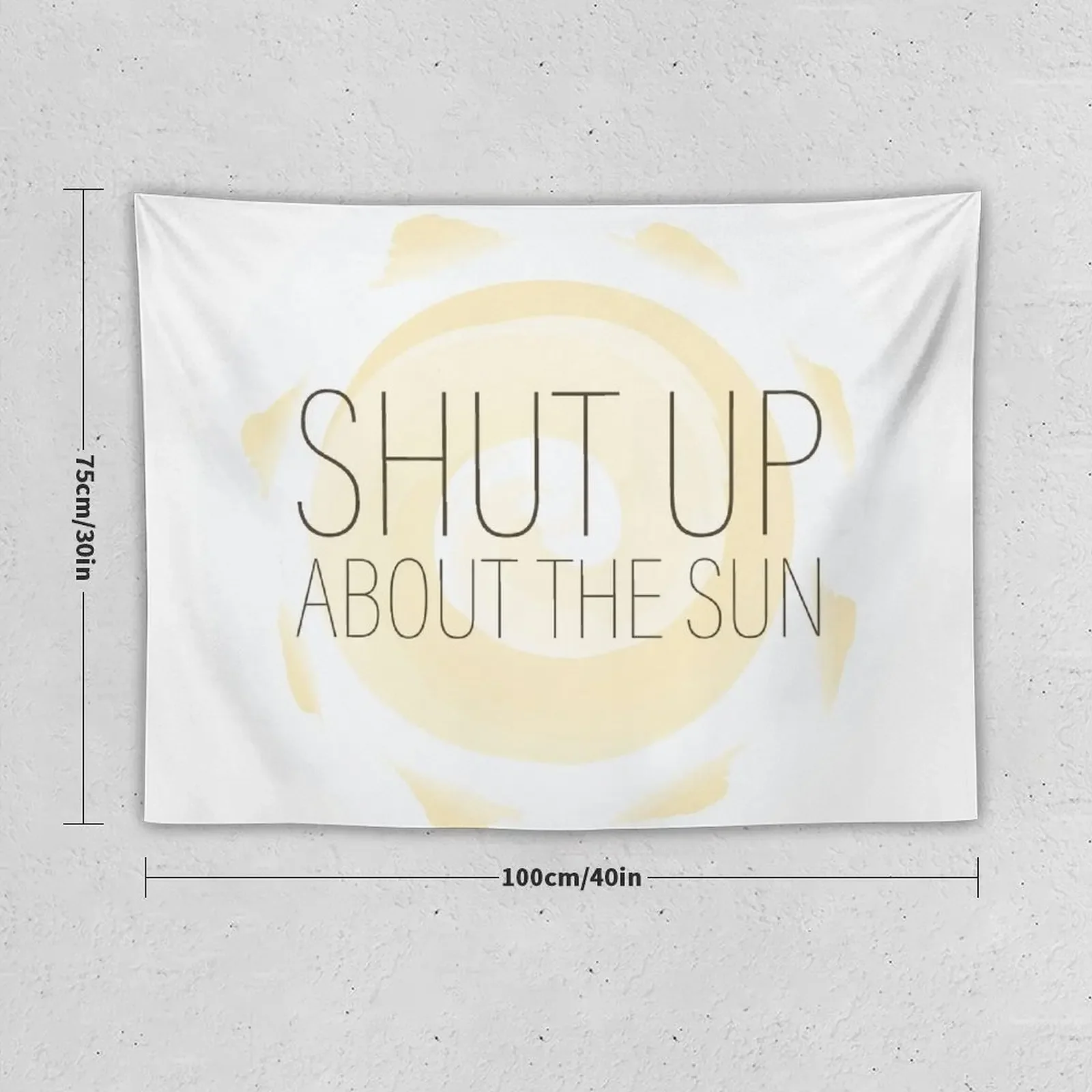 Shut Up About The Sun- The Office Tapestry Decoration Bedroom Bedroom Decorations Tapestry