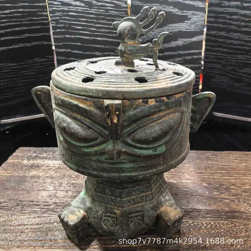 Brass crafts, bronze Sanxingdui home decoration ornaments
