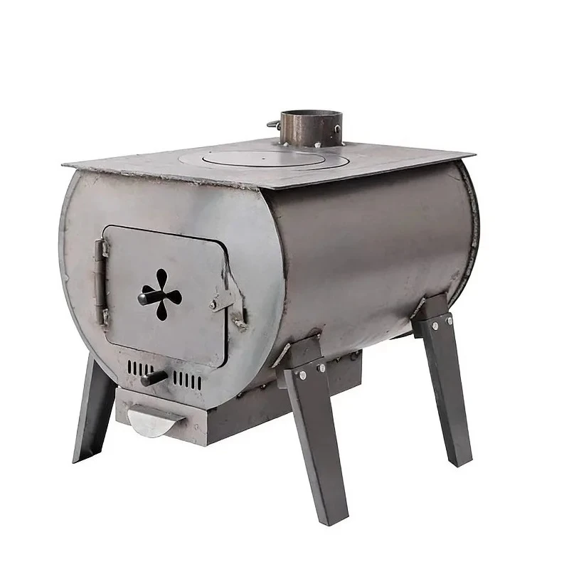 

Portable Stainless Steel Wood Burning Stove Outdoor Hiking Camping Tours Windproof Foldable High Heat Resistant Camp Stove
