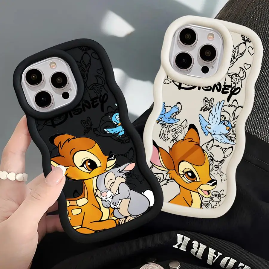 Disney Bambi Deer Phone Case for Redmi Note 8 9Pro 9S 10 11 4G 10S 10Pro 10Lite 11 13Pro4G 5G 11 12 13ProPlus5G 12 13 4G 5G