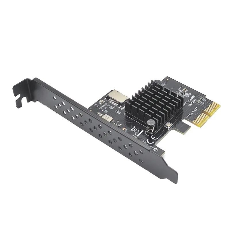 USB3.2 front Type-E expansion card A-KEY 20PIN is suitable for Xiangshuo ASM3142 transfer 10Gbps front and back plug-in