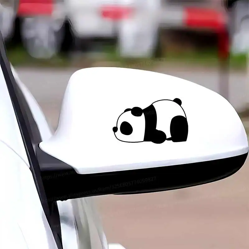 Sleeping Panda Vinyl Car Stickers Waterproof Decal on Bumper Rear Window Laptop Self-adhesive Decal For Car Accessories SH821
