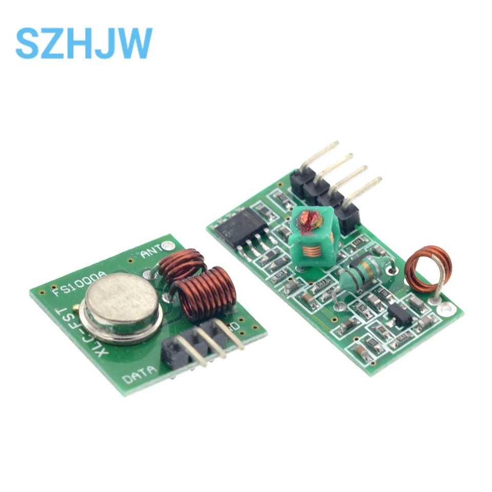 Wireless Receiver Module Super Regenerative Module Radio Transmitter Receiver Transmitter Receiver 433/315MHz Frequency