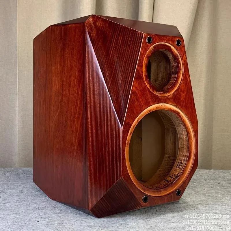 Master Huang custom-made 5-inch 6.5-inch 8-inch thickened solid wood bookshelf diagonal audio diamond angular speakers