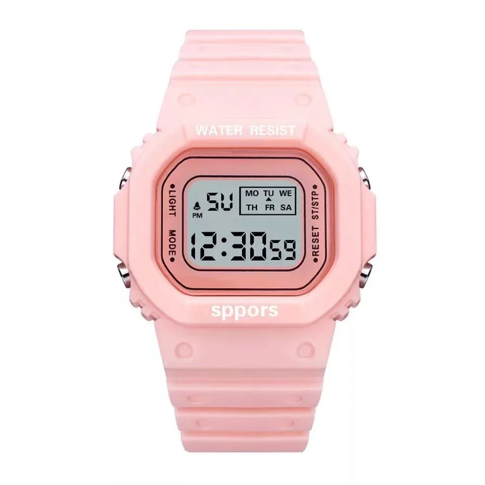 Fashion Electronic Watch Brand Student Candy Multicolor LED Ladies Sports Waterproof Digital Watches Wirstwatch Clock Gift Reloj