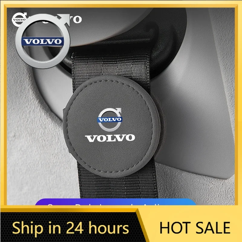 

Steering Covers Car Seat Belt Length Adjuster Clip Extender Limiter Accessories For Volvo Xc60 Xc90 V40 V60 S60 V50 V90 S80 C40