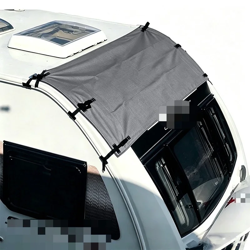RV Blackout Skylight Cover for Thermal Insulation Skylight Protection Non-woven Fabric Waterproof Oxford RV Caravan Front Cover
